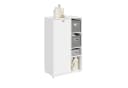 SoBuy Wäscheschrank BZR218 Weiß mit 2 Stoffschubladen Bild 2