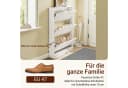 SoBuy Schuhkipper FSR99 Weiß Schuhablage mit Klappen Bild 4