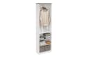 SoBuy Kleiderschrank KSB02/03/04 Weiß Drehtürenschrank Bild 2