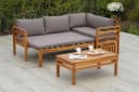 Gartenmöbel Ambiente Gartenlounge-Set Paraguay Beige Akazienholz Bild 5