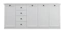 trendteam Sideboard Baxter 195 cm Landhausstil Weiß Bild 4
