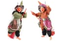 ELLUG Halloween Hexe 2er Set mit Sound und Licht Bild 2