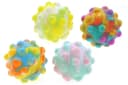 ELLUG Spielball 4er Set Pop it Ball Bunt Ø7cm Antistress Bild 2
