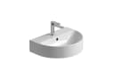 CHRIS BERGEN Waschbecken Jade aus Keramik halbrund Bild 2