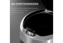 Ribelli Sensor Mülleimer 30L Schwarz Edelstahl Bild 3