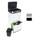 Ribelli Mülltrennsystem Sensor Mülleimer 4 Fächer 72L Weiß Bild 2