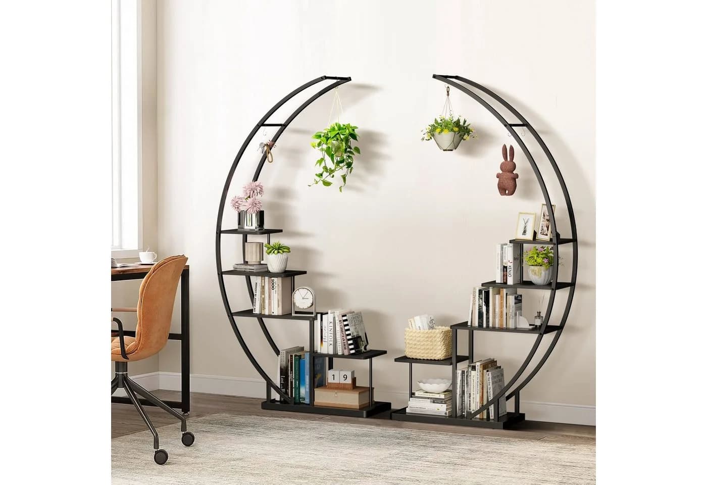Ribelli Pflanzentreppe Pflanzenständer Schwarz Modern - Bild 4
