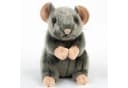 Teddys Rothenburg Kuscheltier Maus Grau Aufrecht Stehend 17 cm Bild 1