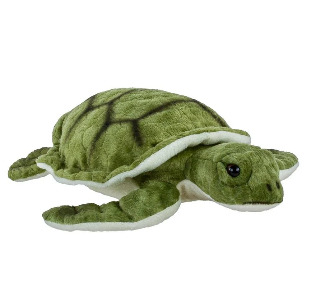 Teddys Rothenburg Kuscheltier Schildkröte grün 35 cm - Bild 2