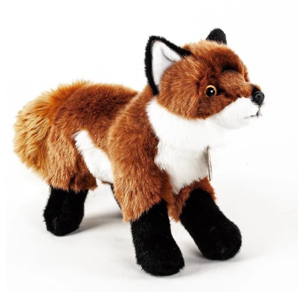 Teddys Rothenburg Kuscheltier Fuchs 30 cm rotbraun-weiß Plüschfuchs