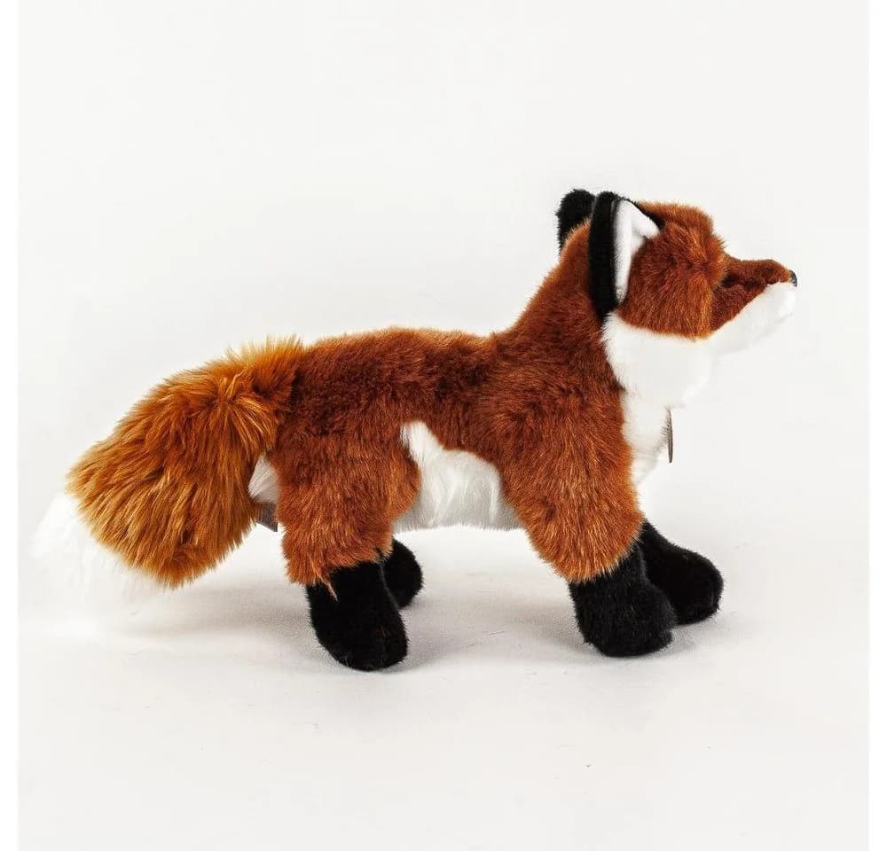 Teddys Rothenburg Kuscheltier Fuchs 30 cm rotbraun-weiß Plüschfuchs - Bild 4