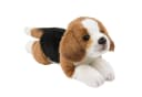 Teddys Rothenburg Beagle Kuscheltier 28 cm Plüschhund Schwarz Weiß Braun Bild 2
