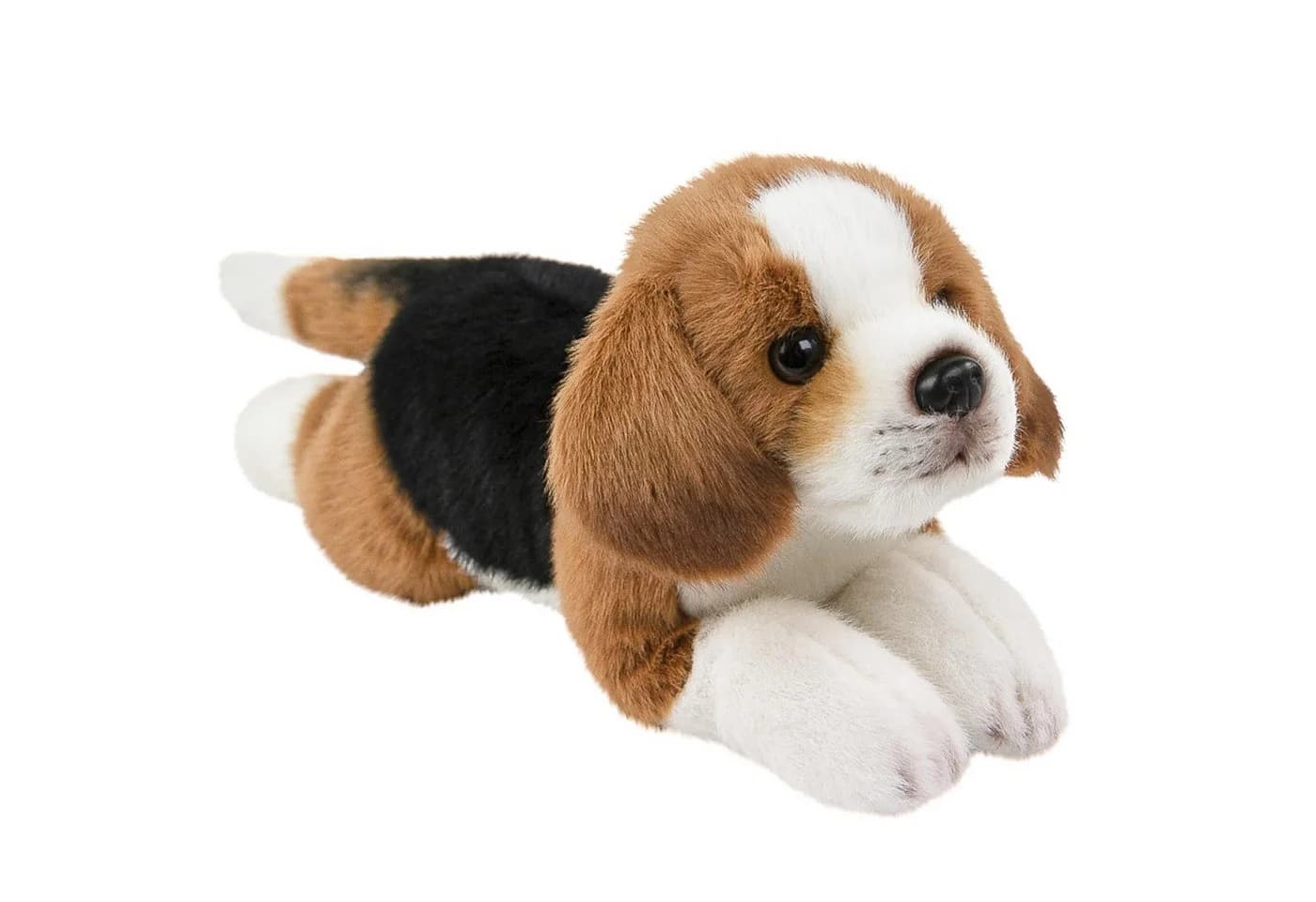 Teddys Rothenburg Beagle Kuscheltier 28 cm Plüschhund Schwarz Weiß Braun - Bild 2