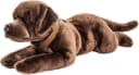 Teddys Rothenburg Kuscheltier Labrador 70 cm Plüschhund Braun Bild 3