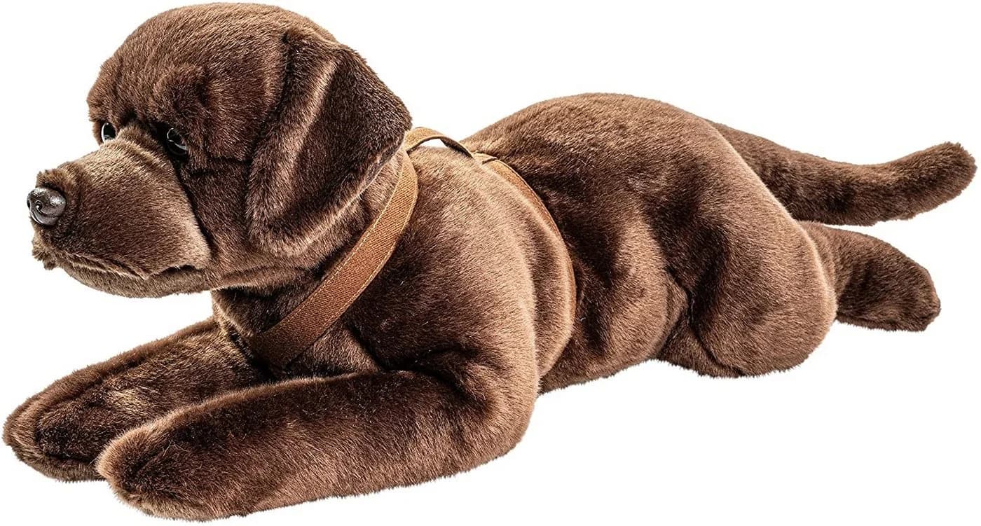 Teddys Rothenburg Kuscheltier Labrador 70 cm Plüschhund Braun - Bild 3