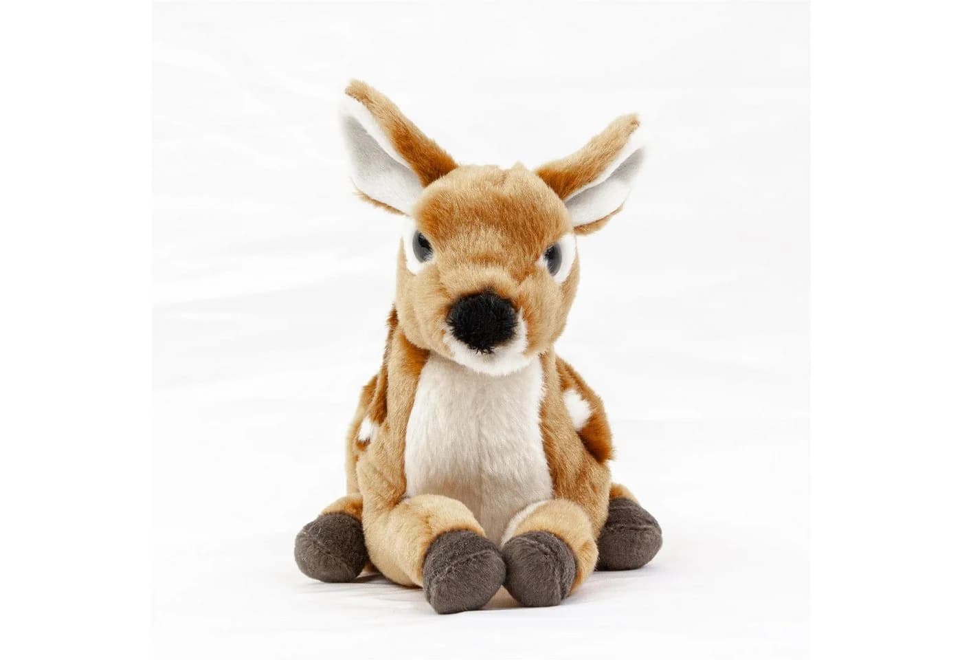 Uni-Toys Kuscheltier Rehkitz 22 cm Braun mit Flecken