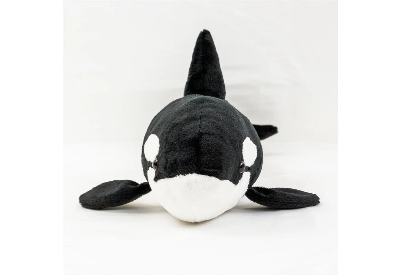 Teddys Rothenburg Kuscheltier Killerwal 38 cm Orca Schwarz-Weiß