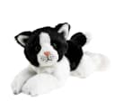 Teddys Rothenburg Plüschkatze Schwarz-Weiß Kuscheltier 30 cm Bild 2