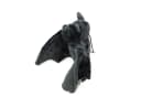 Teddys Rothenburg Kuscheltier Fledermaus mit Band 36 cm Schwarz Plüsch Bild 3