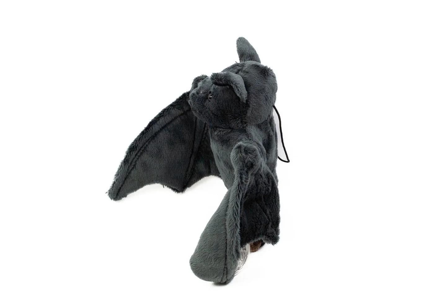 Teddys Rothenburg Kuscheltier Fledermaus mit Band 36 cm Schwarz Plüsch - Bild 3