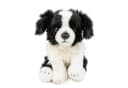 Teddys Rothenburg Kuscheltier Border Collie 30 cm Schwarz-Weiß Plüschhund Bild 2