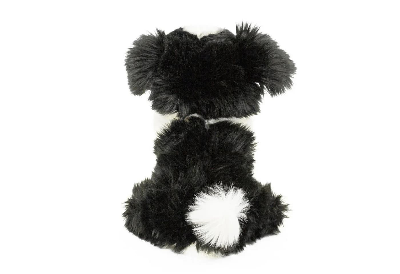 Teddys Rothenburg Kuscheltier Border Collie 30 cm Schwarz-Weiß Plüschhund - Bild 3
