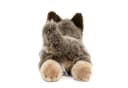Teddys Rothenburg Plüschwolf Grau Beige 20 cm Kuscheltier Liegend Bild 1