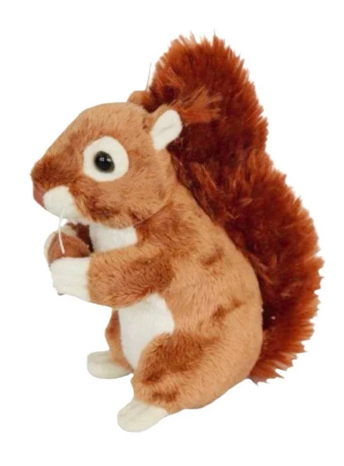 Teddys Rothenburg Kuscheltier Eichhörnchen Braun 16 cm