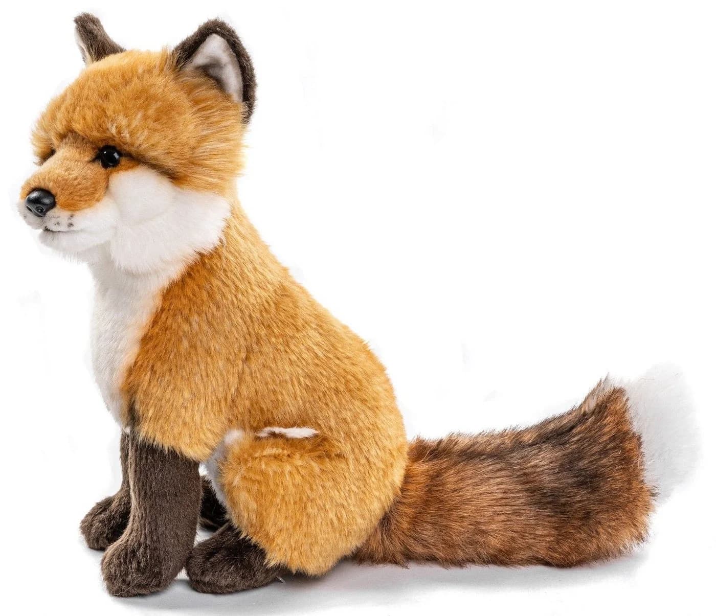 Teddys Rothenburg Kuscheltier Fuchs 27 cm Plüschfuchs Rotbraun/Weiß