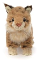 Uni-Toys Plüschluchs stehend 24 cm braun Bild 1