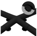 ECD Germany Hängesesselgestell Metall Schwarz Freistehend Bild 5