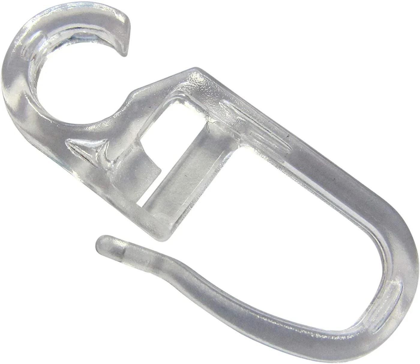 rewagi Gardinenhaken Faltenlegehaken transparent 5 mm Öse