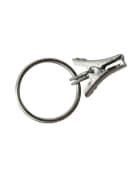 rewagi Gardinenhaken Metallklammer mit Ring 23mm vernickelt Bild 4