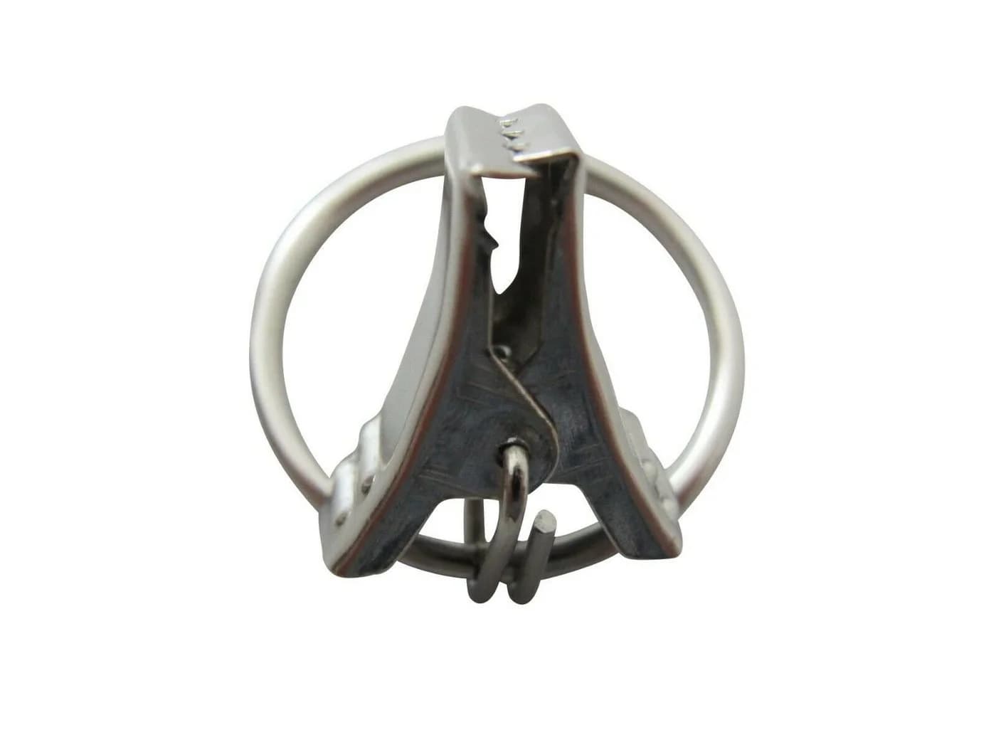 rewagi Gardinenhaken Metallklammer mit Ring 23mm vernickelt - Bild 5