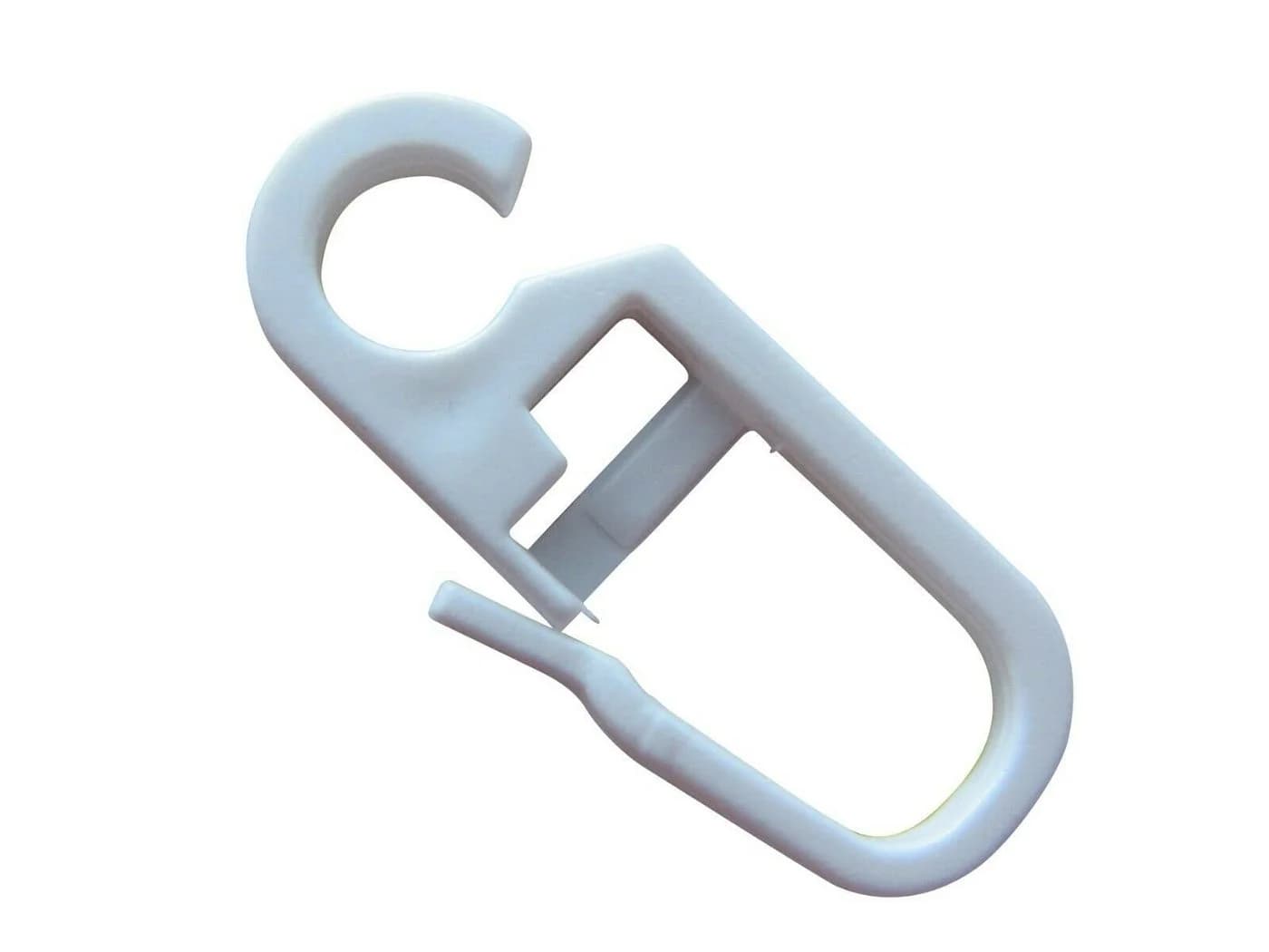 rewagi Gardinenhaken Faltenlegehaken, Kunststoff, Weiß, 5 mm - Bild 2