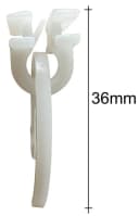 rewagi Gardinengleiter 100 Universal-Gleiter für Alu-Schienen Bild 1
