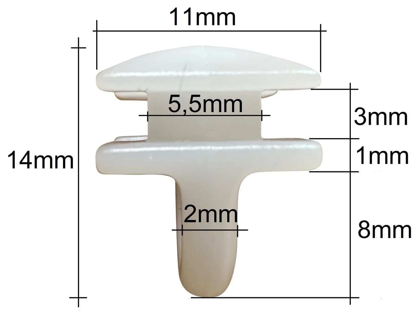 rewagi Gardinengleiter 100 Universal-Gleiter für Alu-Schienen - Bild 4