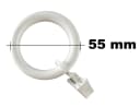 rewagi Gardinenring 10er-Set Weiß Ø55/39 mm Bild 1