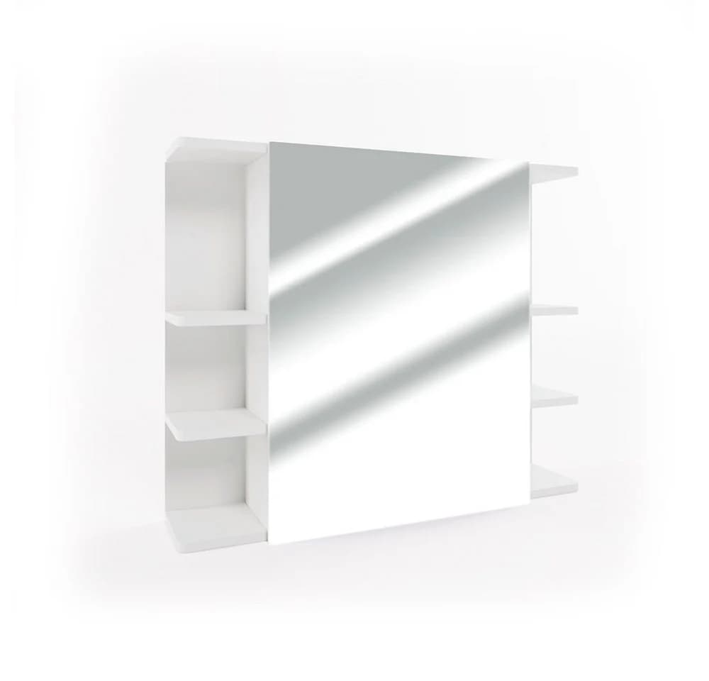 Vicco Badezimmerspiegelschrank Fynn Weiß Modern - Bild 3