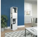 Vicco Drehregal Weiß 360° drehbar 4 Ablagen Bild 3