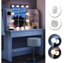 Vicco LED-Lichterkette für Schminktisch Glamour Weiß Bild 1