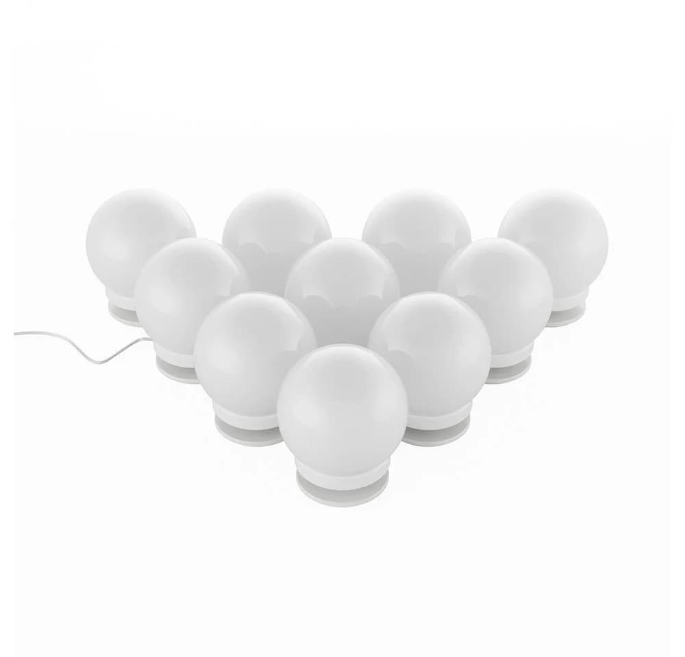 Vicco LED-Lichterkette für Schminktisch Glamour Weiß - Bild 4