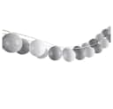 Vicco LED-Lichterkette Grau/Weiß 310 cm mit 20 Baumwollkugeln Bild 4