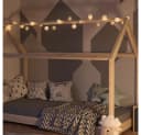 Vicco LED-Lichterkette Grau/Weiß 310 cm mit 20 Baumwollkugeln Bild 5