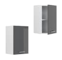 Vicco Hängeschrank R-Line Anthrazit Hochglanz/Weiß Bild 4