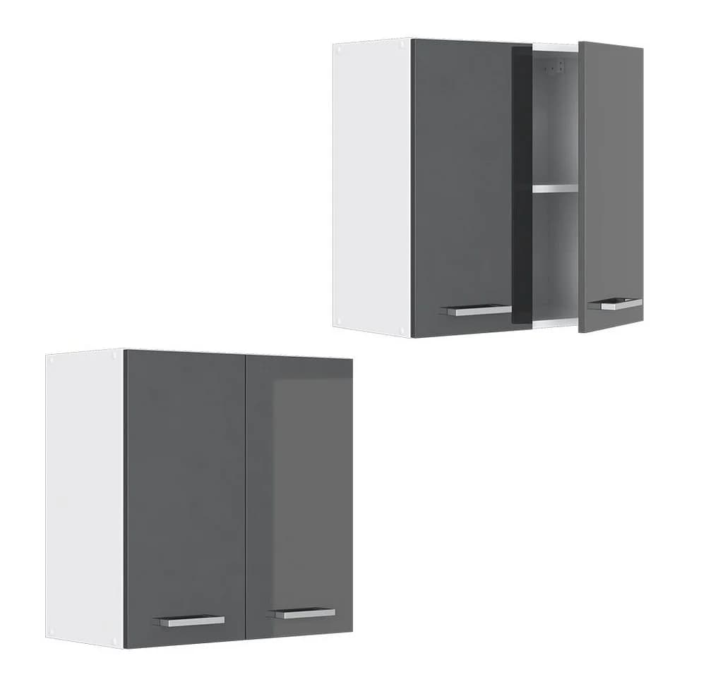 Vicco Hängeschrank R-Line Anthrazit Hochglanz Weiß - Bild 5