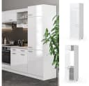 Vicco Kühlumbauschrank R-Line Weiß Hochglanz 60 cm Bild 1