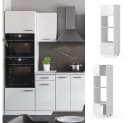 Vicco Mikrowellenumbauschrank R-Line Weiß Hochglanz Modern Bild 1