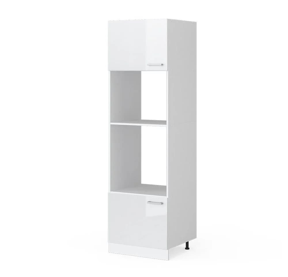 Vicco Mikrowellenumbauschrank R-Line Weiß Hochglanz Modern - Bild 2