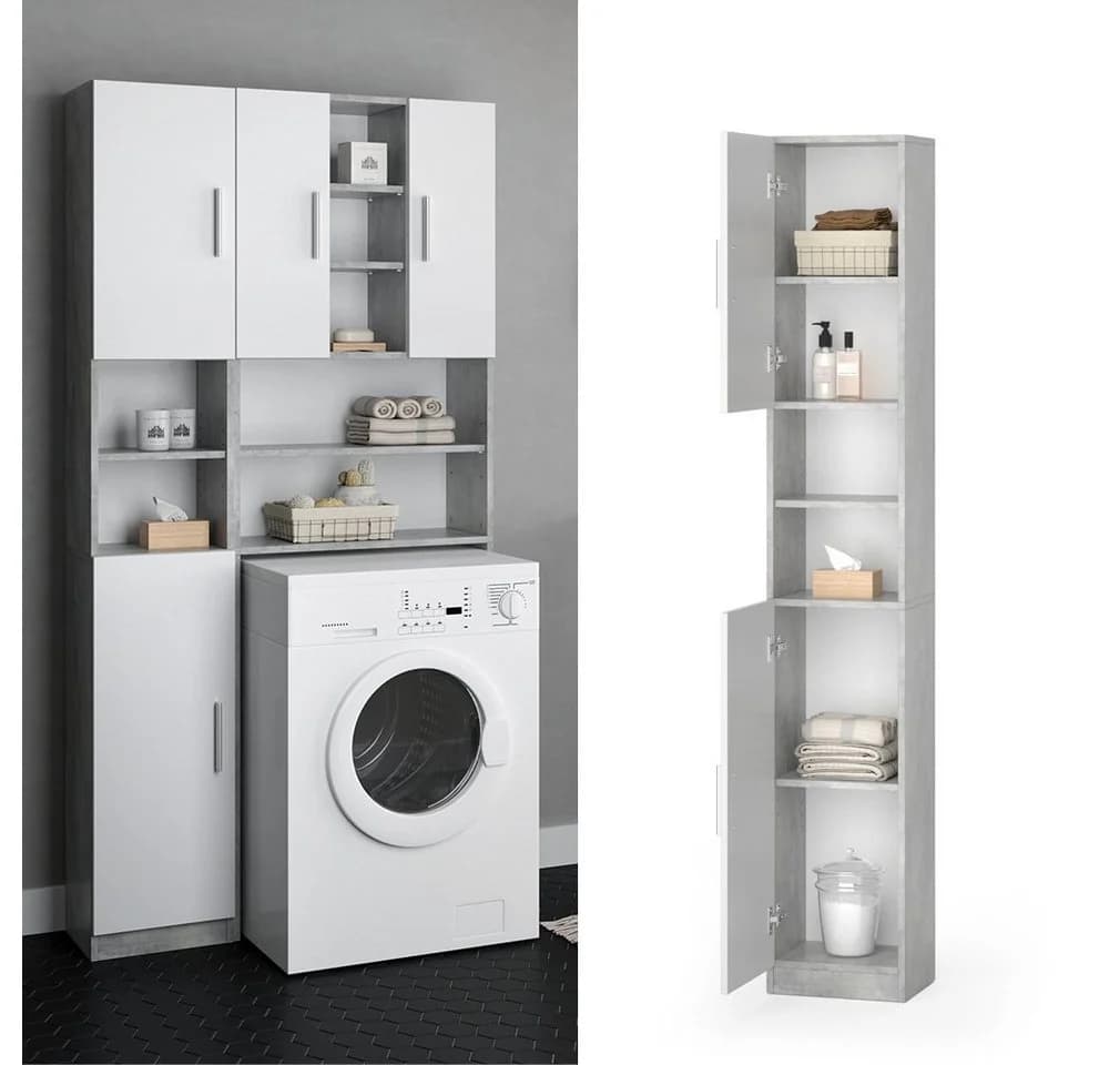 VICCO Anstellschrank Luis Hochschrank für Waschmaschine - Bild 2
